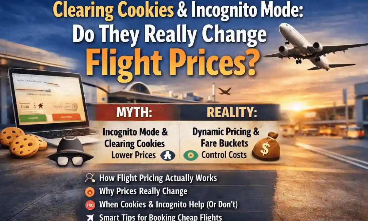 Does Clearing Cookies or Using Incognito Mode Actually Change Flight Prices? (Myth vs Reality Explained)