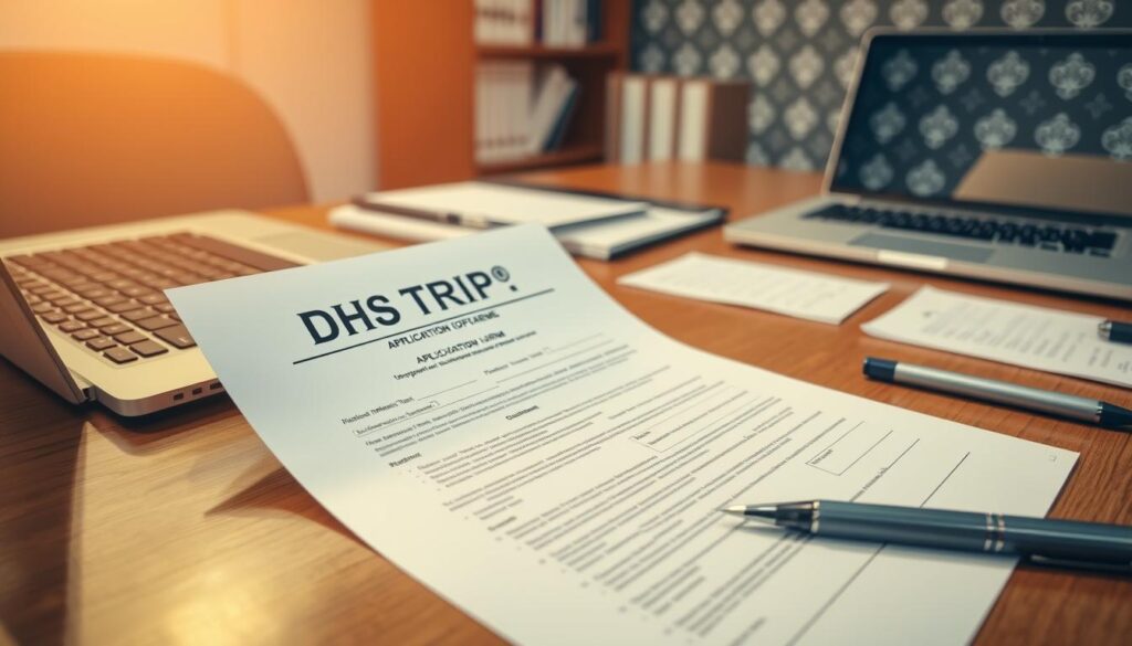 DHS TRIP application process