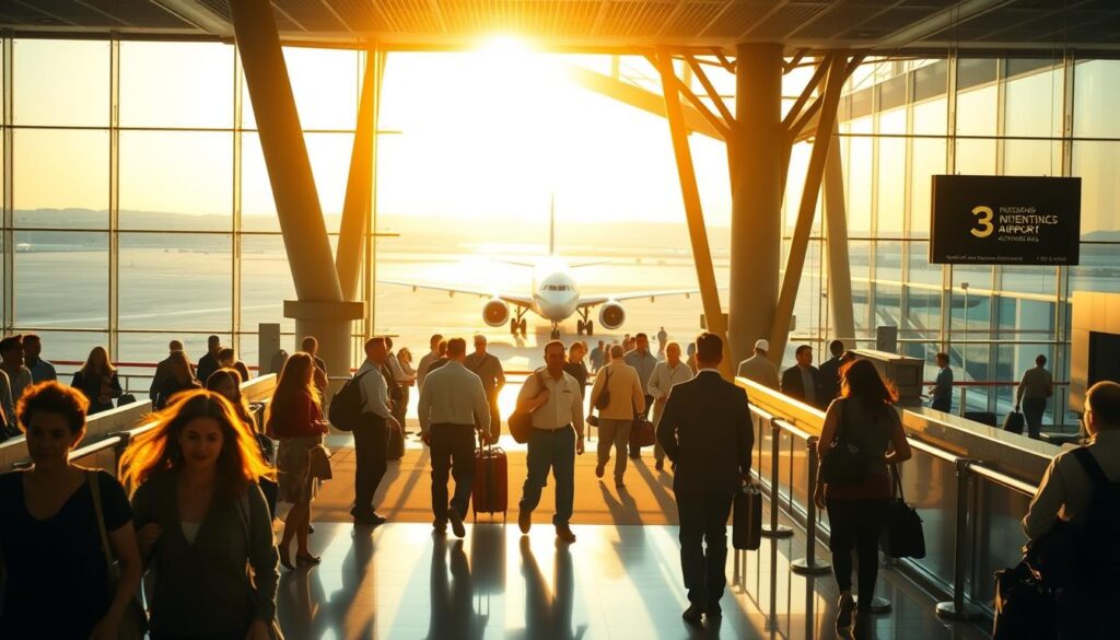 International Flight Arrival Time