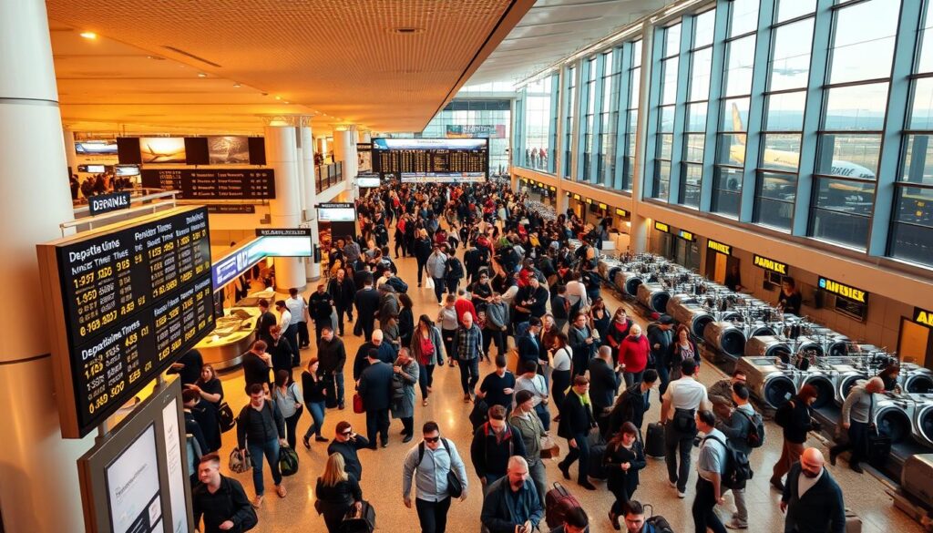 airport arrival time factors