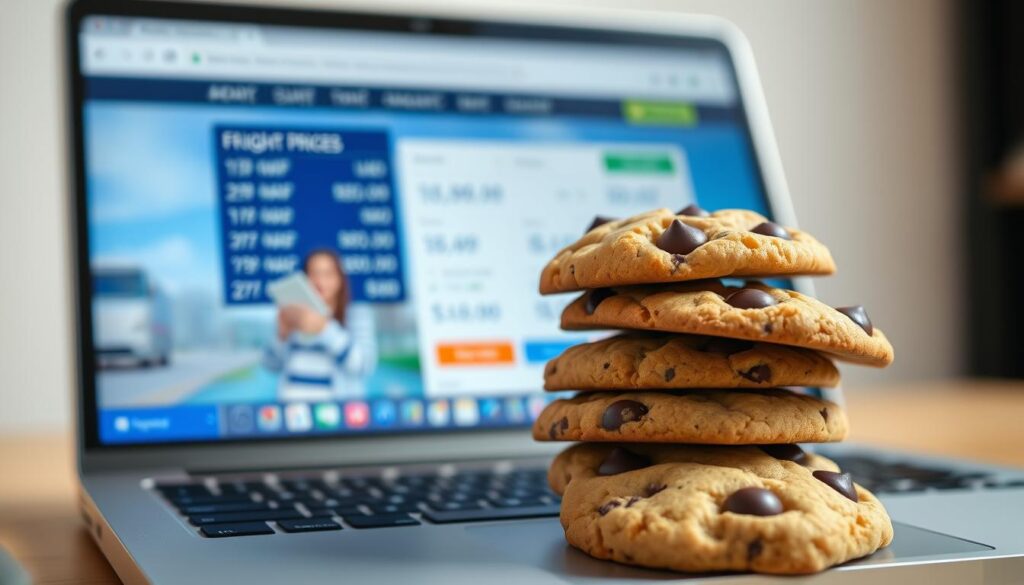 Cookies and flight prices