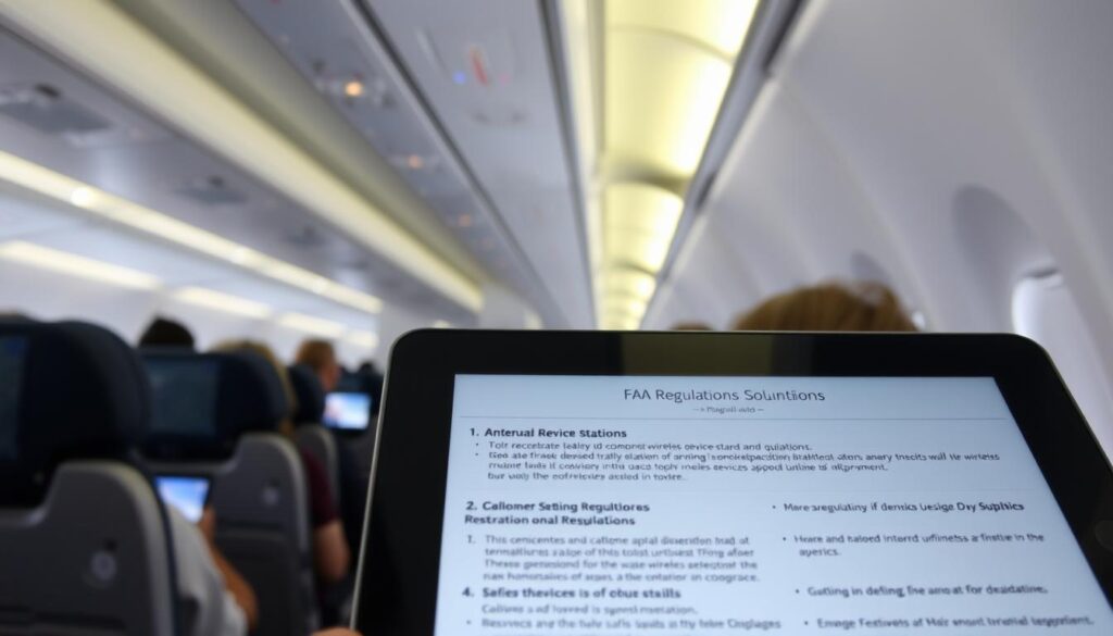 FAA regulations on wireless devices