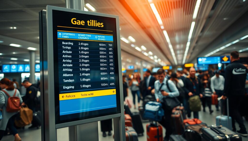 airline gate policies