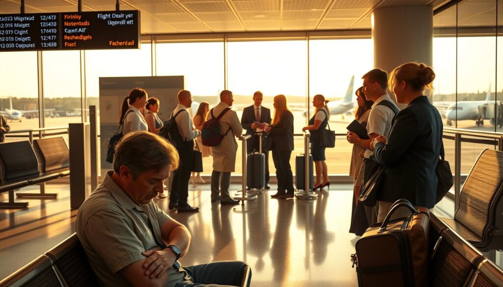 airline responsibility during delays