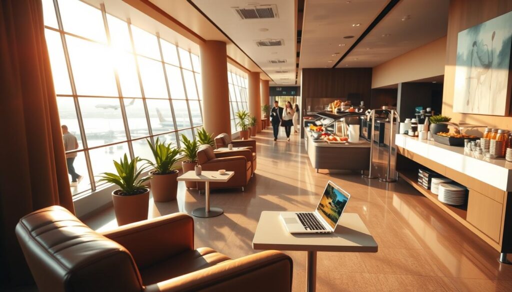 airport lounge cost