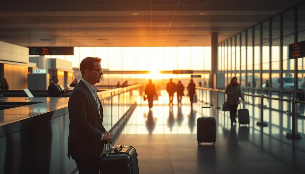 ideal airport arrival time