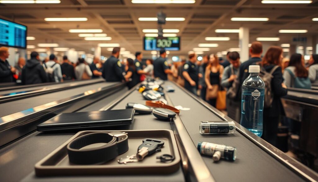 lost items at airport security