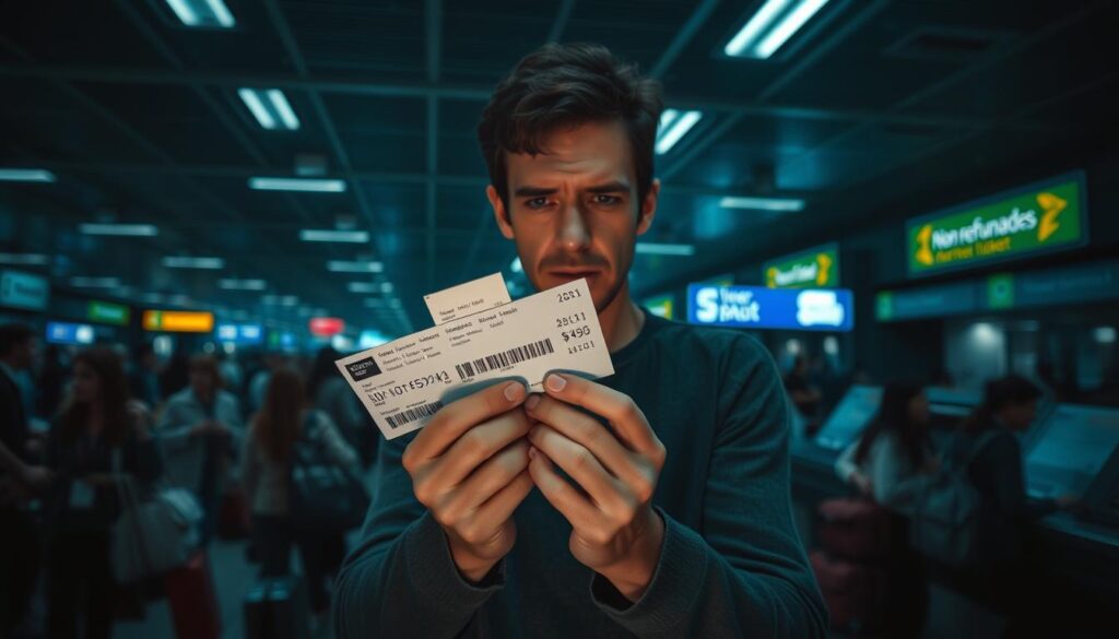 non-refundable ticket implications
