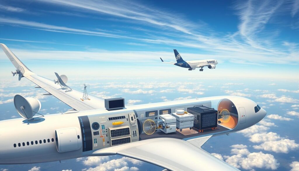 types of in-flight Wi-Fi systems