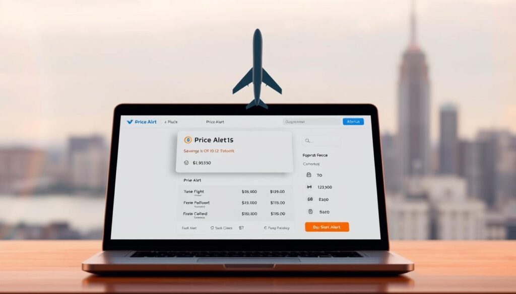 using price alerts for flights