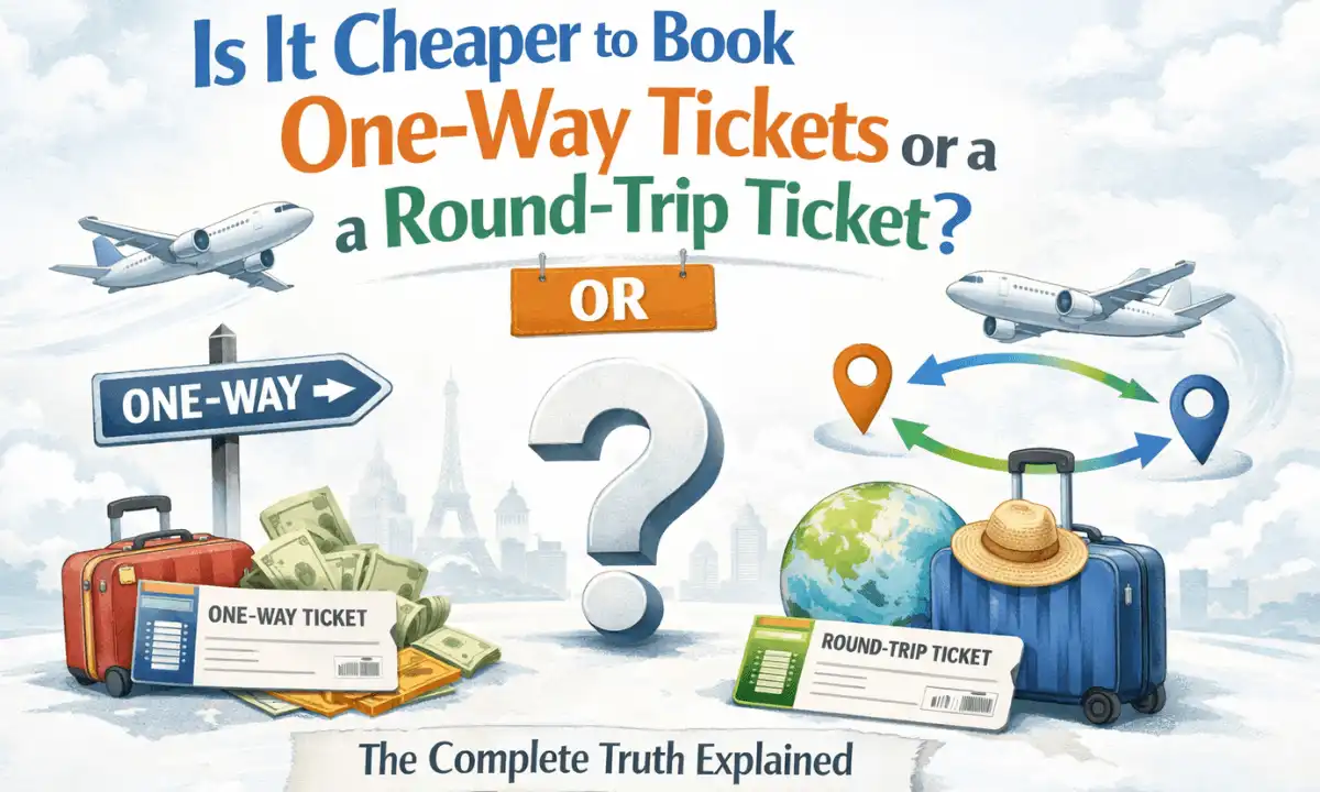 Is It Cheaper to Book One-Way Tickets or a Round-Trip Ticket? The Complete Truth Explained