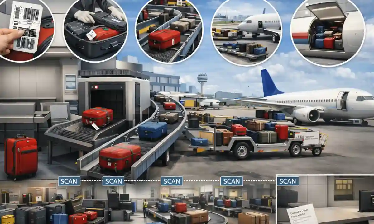 What Happens to Your Checked Bag After You Drop It Off? (Step-by-Step Explained)