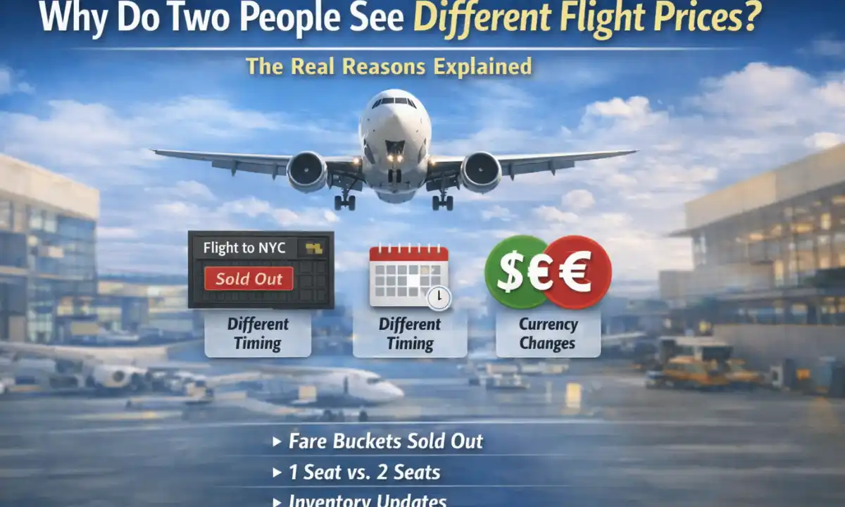 Why Do Two People Searching for the Same Flight See Different Prices? (The Real Reasons Explained)