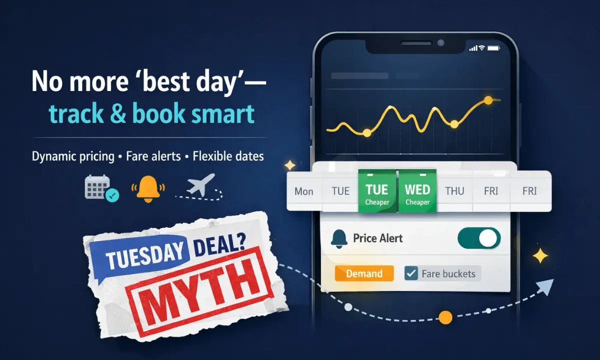 What’s the Best Day of the Week to Book Flights for the Lowest Price (Myths, Data, and Smart Strategy)